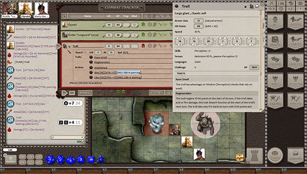 The Fantasy Grounds Virtual Tabletop